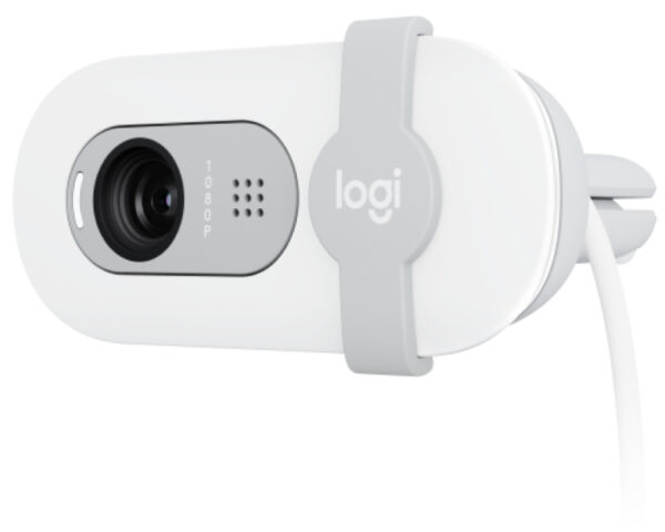 LOGITECH Brio 100 Full HD Webcam Off-White - Image 4