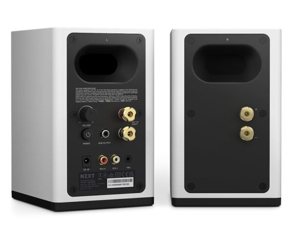 NZXT Gaming Speakers 3 inča White V2 zvučnici beli (AP-SPKW2-EU) - Image 4