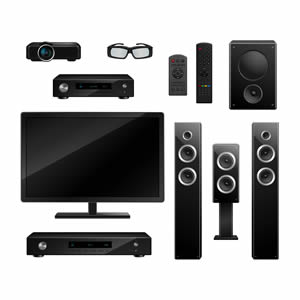 TV, audio, video, foto