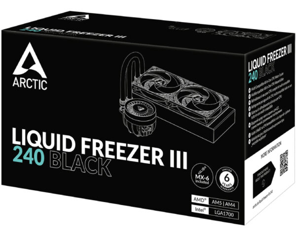 ARCTIC Liquid Freezer III 240 Black vodeno hlađenje (ACFRE00134A) - Image 6
