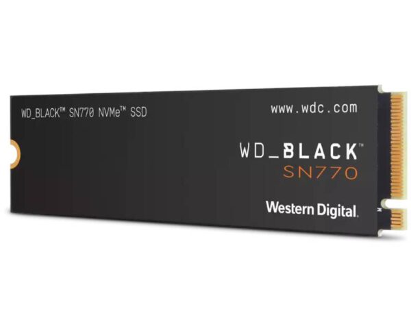 1TB M.2 NVMe Gen4 WDS100T3X0E SN770 Black SSD - Image 2