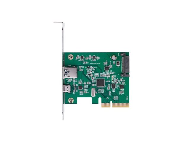 E-GREEN PCI-Express kontroler USB 3.1 Type-A+USB-C Host - Image 2