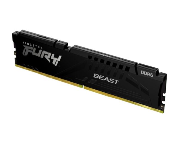 KINGSTON DIMM DDR5 32GB 5200MT/s KF552C40BB-32 Fury Beast Black XMP - Image 2