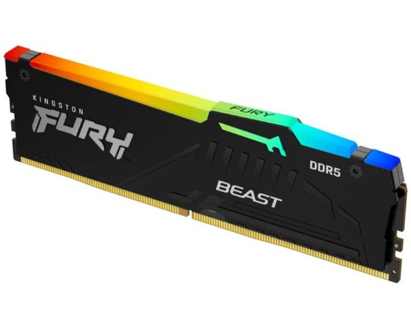 KINGSTON DIMM DDR5 32GB 5600MT/s KF556C36BBEA-32 Fury Beast RGB EXPO - Image 2