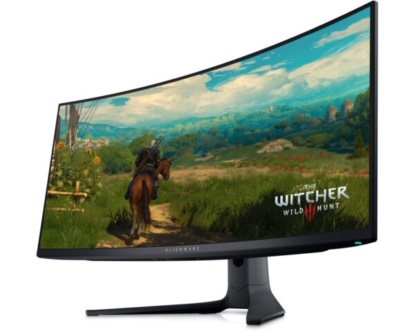 DELL 34 inch AW3423DWF 165Hz QHD OLED FreeSync Alienware Gaming zakrivljeni monitor - Image 6