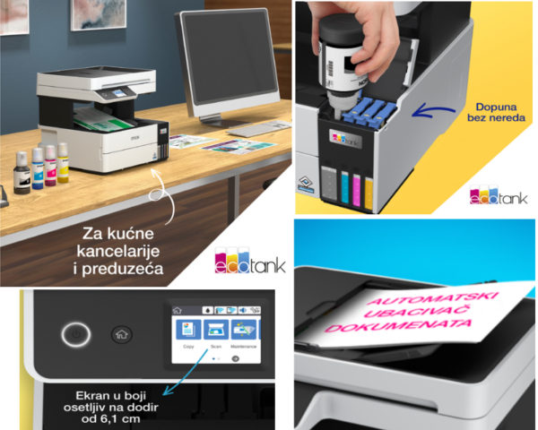 EPSON L6460 EcoTank multifunkcijski inkjet štampač - Image 8