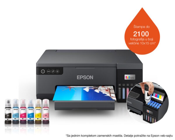 EPSON L8050 EcoTank ITS Bežični (6 boja) foto inkjet štampač - Image 6