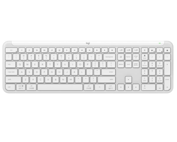 LOGITECH K950 Wireless White US tastatura bela