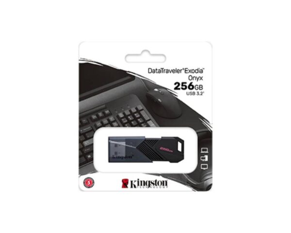 USB memorija KINGSTON DTXON/256GB/Exodia Onyx/3.2/crna - Image 3