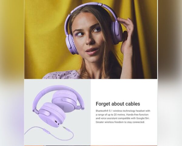 ENERGY SISTEM Style 3 Lavender bežične slušalice ljubičaste (M45305) - Image 7