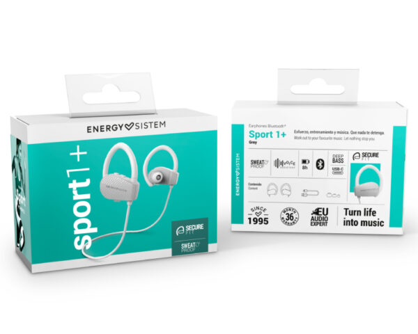 ENERGY SISTEM Sport 1+ Grey Bežične slušalice sa mikrofonom sive - Image 5