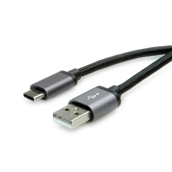 Secomp Roline USB2.0 Cable C-A, M/M, black, 1.8 m