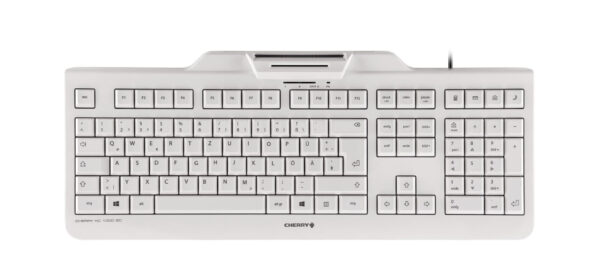 Cherry KC-1000SC tastatura sa čitačem smart kartica, USB, bela