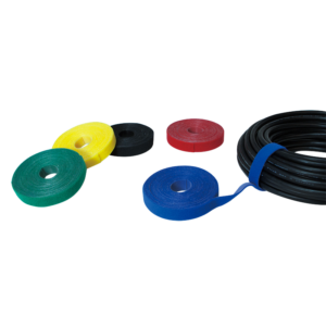 Logilink čičak traka, 4m, 16mm, crvena
