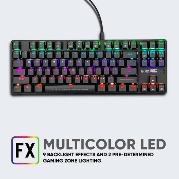 ARMAGGEDDON SMK-2C Psychfalconet Blue Switch Low-Profile, mehanička tastatura