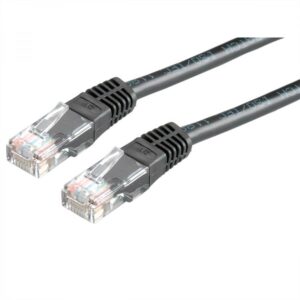 Roline Secomp UTP PatchCord Cat6, crni 7.0m