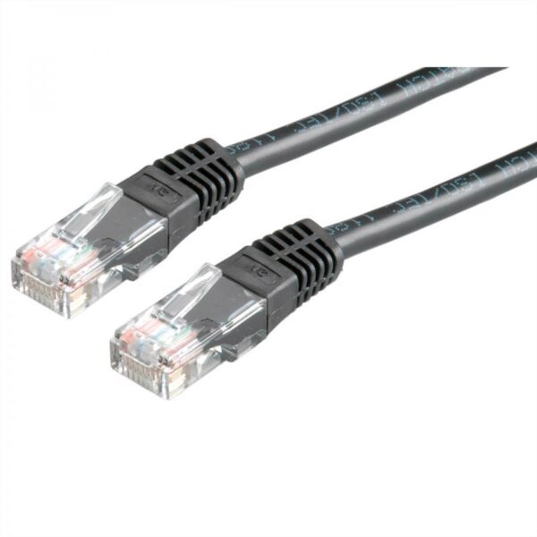 Roline Secomp UTP PatchCord Cat6, crni 5.0m