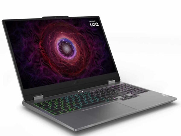 Laptop LENOVO LOQ 15ARP9 DOS/15.6" FHD/Ryzen 5-7235HS/24GB/512GB/RTX 3050-6GB/backlit SRB/siva - Image 5