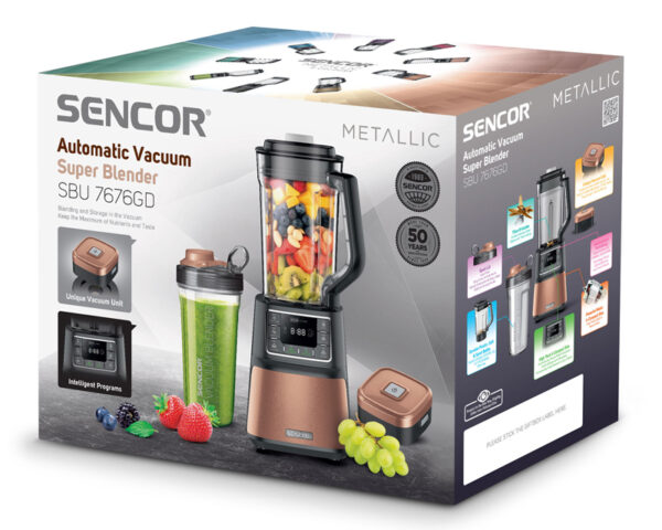 SENCOR SBU 7676GD Super vakuum blender - Image 9
