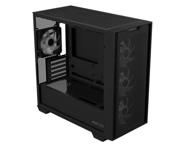 ASUS A21 PLUS TG ARGB micro-ATX kućište crno - Image 4
