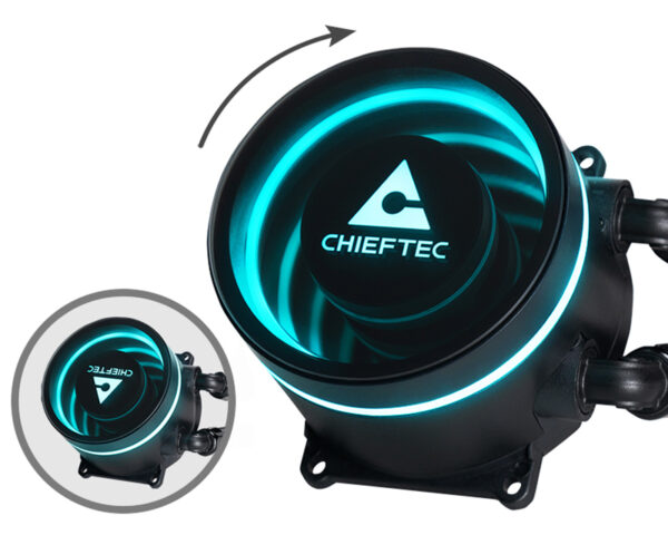 CHIEFTEC Iceberg 240 CLC-240-RGB vodeno hlađenje - Image 5
