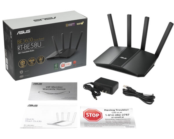 ASUS RT-BE58U Dual-Band Wi-Fi 7 Router - Image 5