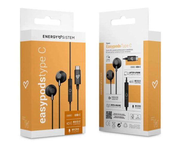 ENERGY SISTEM EasyPods Space type C slušalice (M45951) - Image 7