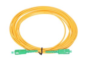 Extralink Patchcord SC/APC-SC/APC, SM, G652D, Simplex, 3.0mm 0.5m