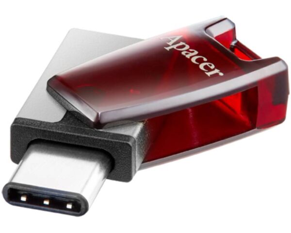 APACER 64GB AH180 USB 3.2 Tip C - USB 3.2 Tip A flash crveni AP64GAH180R-1 - Image 2