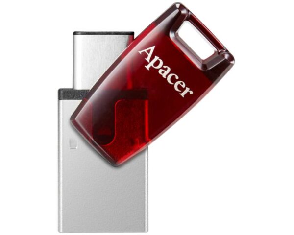 APACER 64GB AH180 USB 3.2 Tip C - USB 3.2 Tip A flash crveni AP64GAH180R-1 - Image 4
