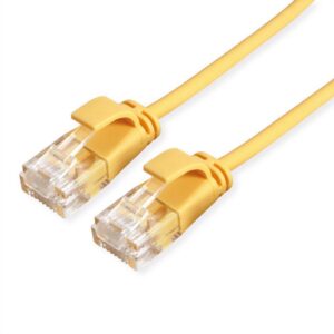 ROLINE Secomp VALUE UTP Patch Cord, Cat6 (Class E), žuta, 10.0m