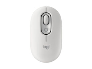 LOGITECH Pop Mouse with Emoji, Off-White miš