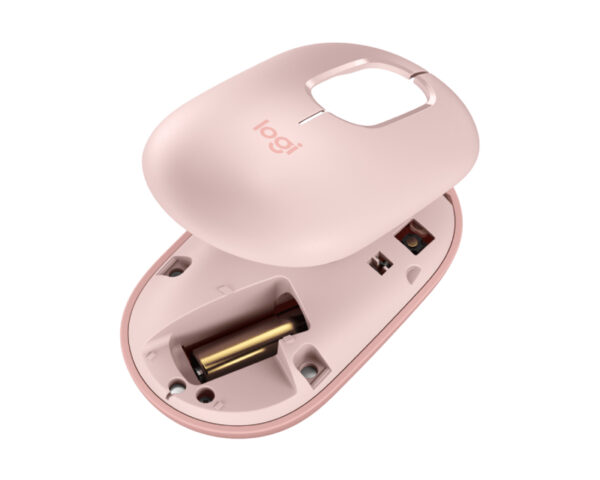 LOGITECH Pop Mouse with Emoji, Rose miš - Image 5