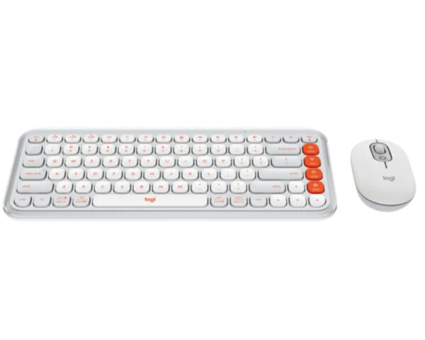 LOGITECH POP Icon Combo US tastatura bela - Image 2