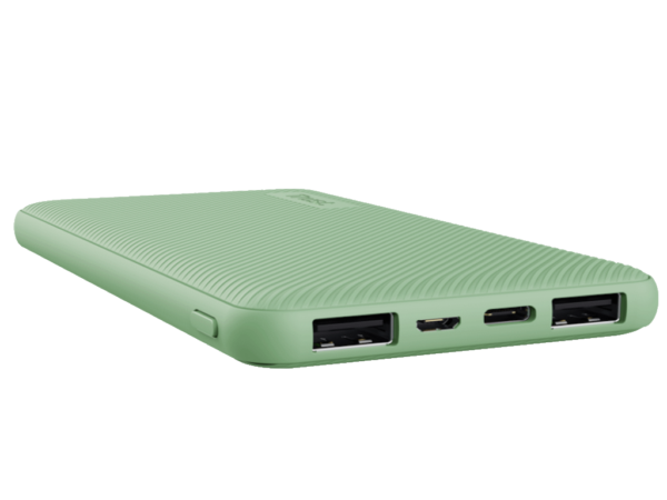 Eksterna baterija TRUST Primo 10.000mAh ECO powerbank/zelena - Image 3