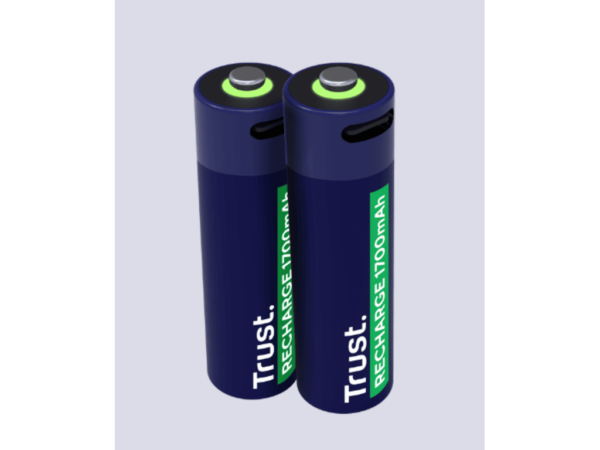 Punjive baterija TRUST USB-C  2P - AA/2 kom/ crna - Image 3