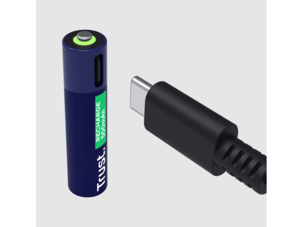 Punjive baterija TRUST USB-C  2P - AAA/2 kom/ crna - Image 3
