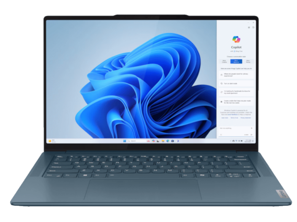 Laptop LENOVO Yoga Pro 7 14AHP9 DOS/14.5" 3K/Ryzen 7-8845HS/16GB/1TB/bklt SRB/smaragd - Image 2