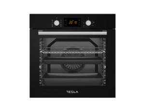 TESLA WG Ugradna rerna TESLA BO900SB ventilatorska/80L/mehanicka/crna
