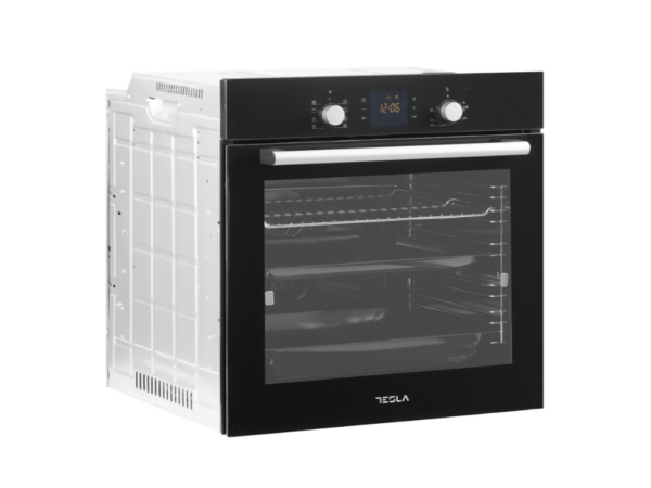 TESLA WG Ugradna rerna TESLA BO900SB ventilatorska/80L/mehanicka/crna - Image 2