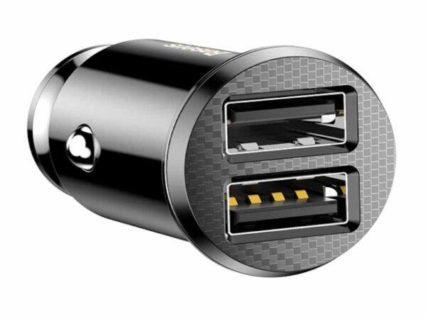 Punjac Za Auto BASEUS dual USB/5V/3.1A/crna - Image 2