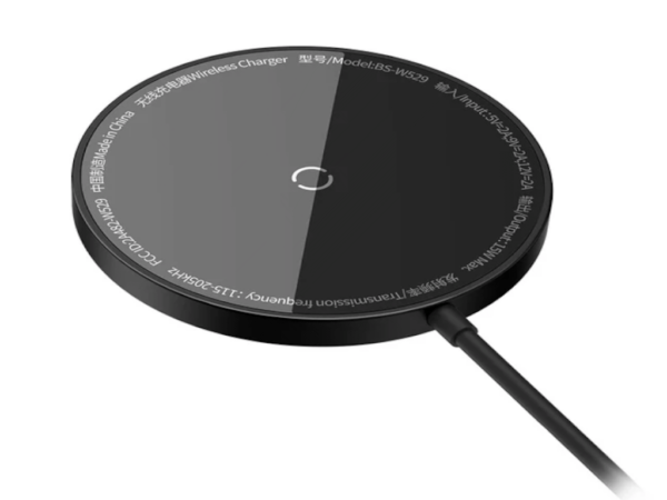 Bežicni Punjac BASEUS Simple Mini3 Magnetic Wireless Charger/15W/crna - Image 2