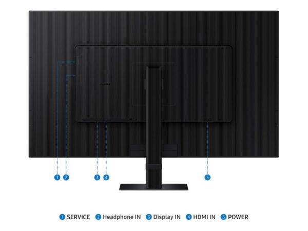 Monitor SAMSUNG LS32D700EAUXEN 32"/VA/3840x2160/60Hz/5ms GtG/HDMI,DP/VESA/crna - Image 2