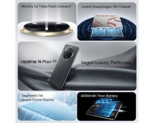 Realme 14 pro + 5G 12GB/512GB siva