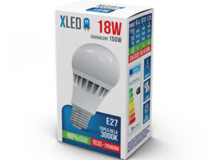 XLED E27 18W LED sijalica 3000K/Toplo Bela/220V/1890Lm