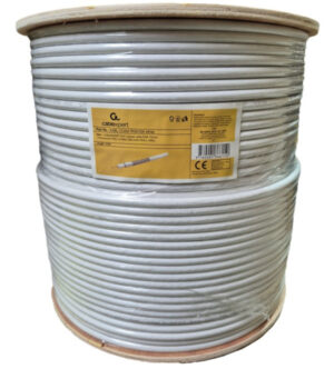 GEMBIRD KABL-COAX-RG6/300 white (X553) koaksialni kabl RG6 bez konektora, conductivity18%,6.5mm,300m