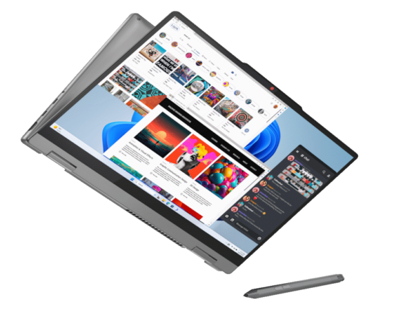 Laptop LENOVO IdeaPad 5 2in1 14IRH9 DOS/14" WUXGA/i5-13420H/16GB/512GB/FPR/backlit SRB/siva
