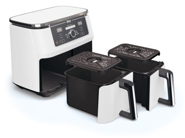 Airfryer NINJA AF400EUWH dupla korpa/9.5L/ 2470W/ bela