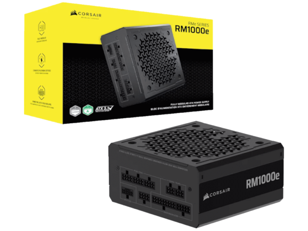 NAPAJANJE CORSAIR RM1000e 1000W/ATX 3.1/PCIe 5.1/80+GOLD/modularno/CRNA - Image 8
