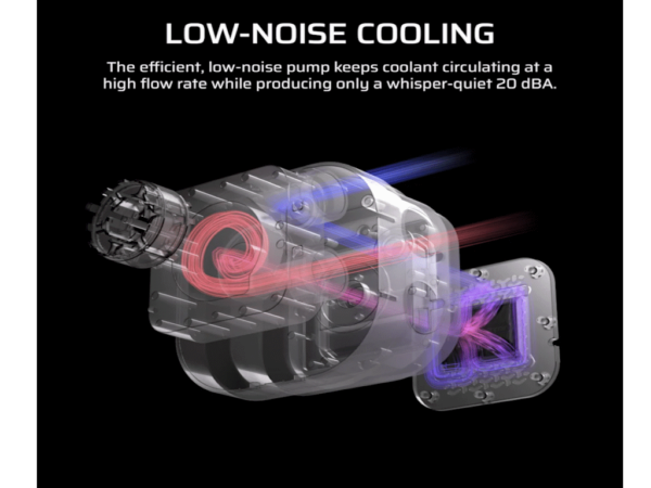 Kuler za CPU CORSAIR NAUTILUS 240 RS/ARGB/240mm/dual fan/vodeno hladenje/bela - Image 2